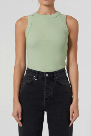 HUDO MINT GREEN SLEEVLESS TOP